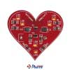 SMD Flashing Heart MK144