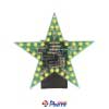 YELLOW LED STAR Flashing MK169Y